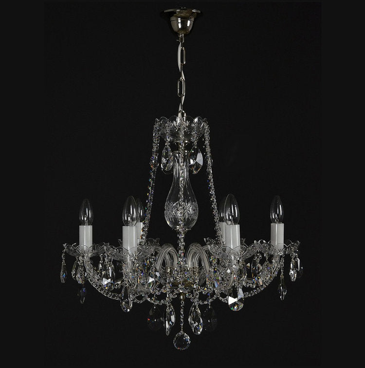 Granato 6 Light Crystal Chandelier - Wranovsky - Luxury Lighting Boutique