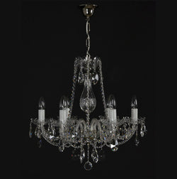 Granato 6 Light Crystal Chandelier - Wranovsky - Luxury Lighting Boutique