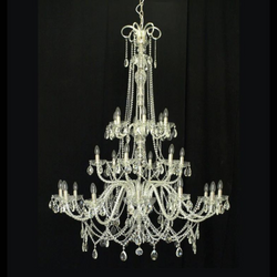 Grandiose 24 Light Crystal Chandelier - Wranovsky - Luxury Lighting Boutique