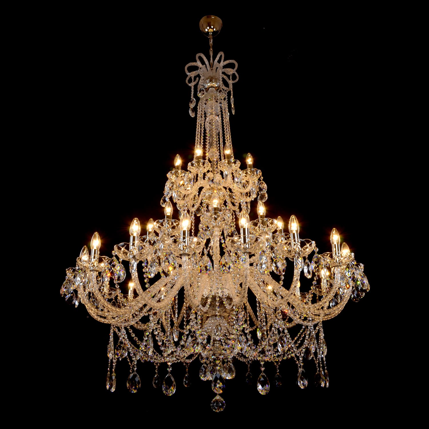 Grandiose 36 Light Crystal Chandelier - Wranovsky - Luxury Lighting Boutique