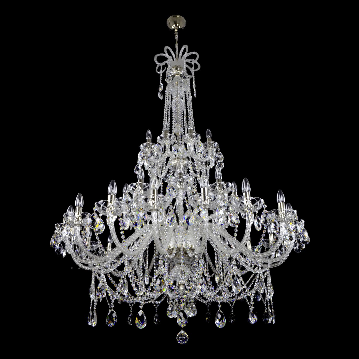 Grandiose 36 Light Crystal Chandelier - Wranovsky - Luxury Lighting Boutique