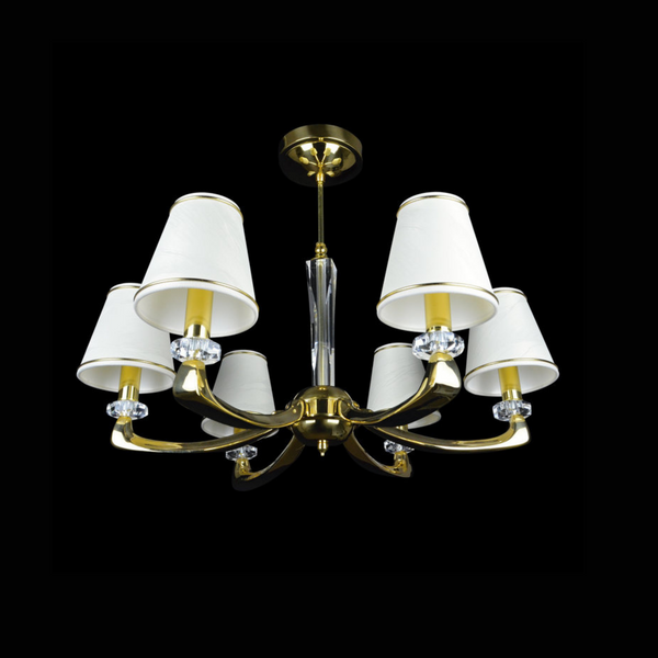 Helios 6/8 Crystal Glass Chandelier - Wranovsky - Luxury Lighting Boutique