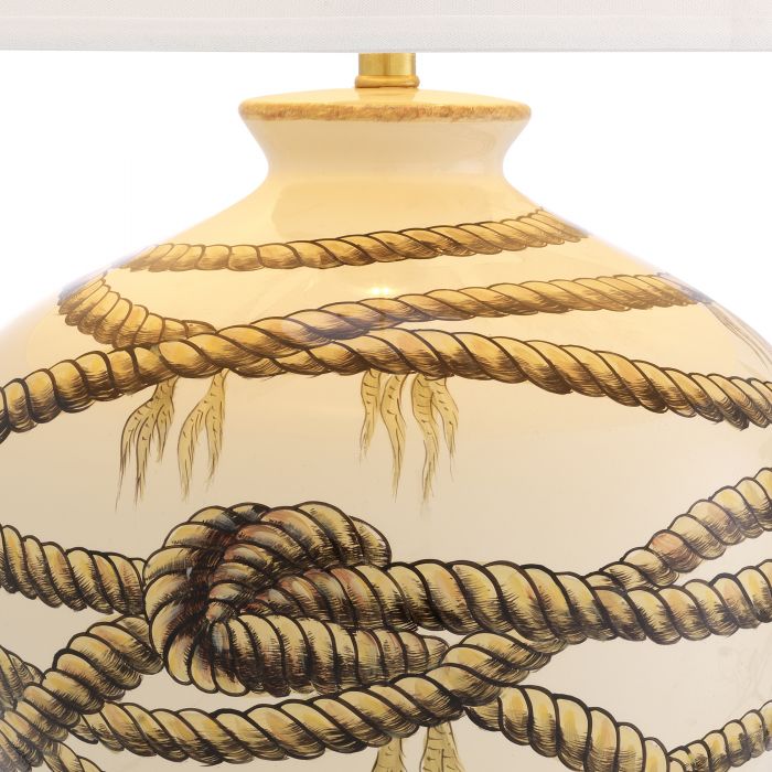 Hernando Table Lamp - [Porcelain & Brass] - Eichholtz - Luxury Lighting Boutique
