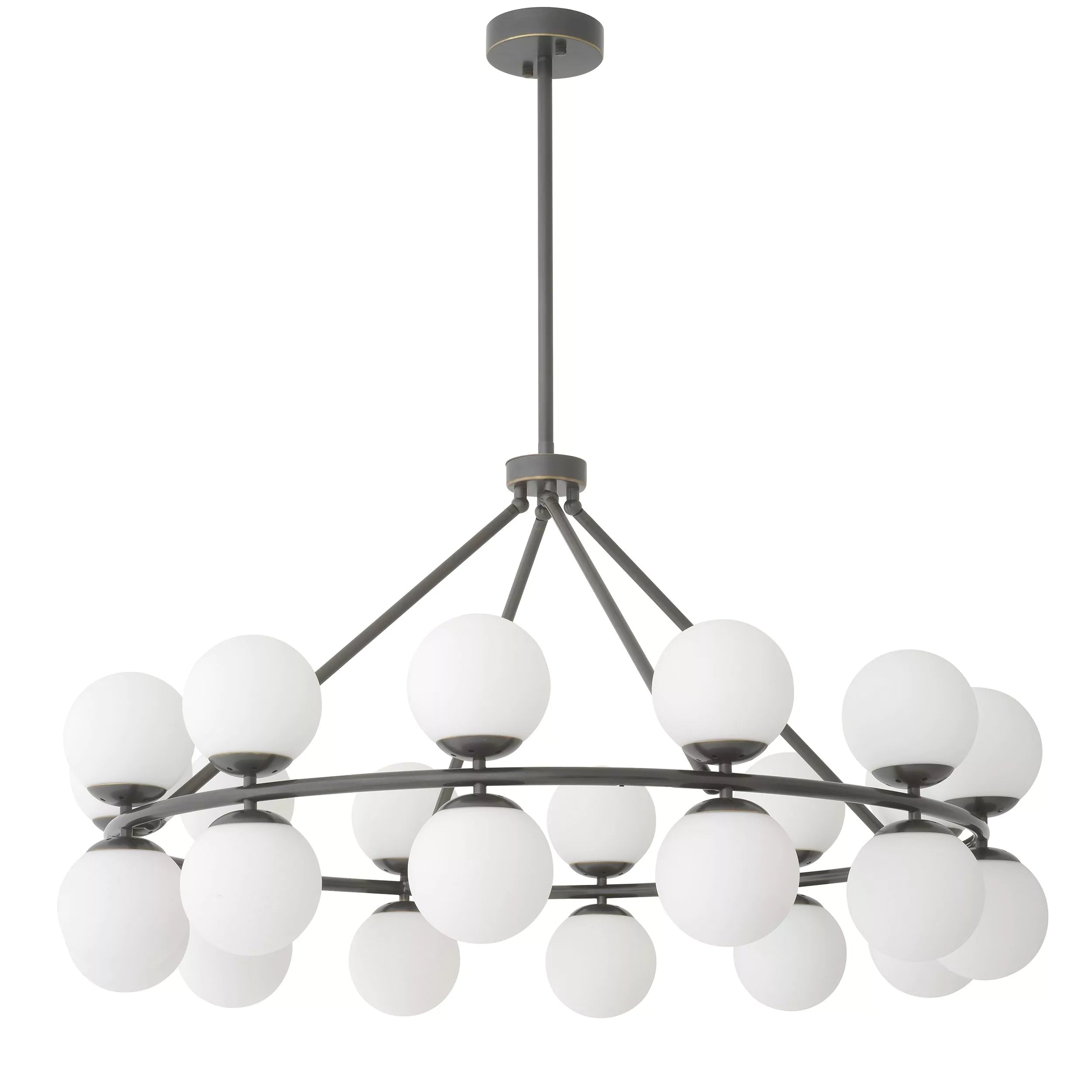 Hutchinson Modern Brass Chandelier - (Antique Brass Finish | Bronze Finish) - Eichholtz - Luxury Lighting Boutique