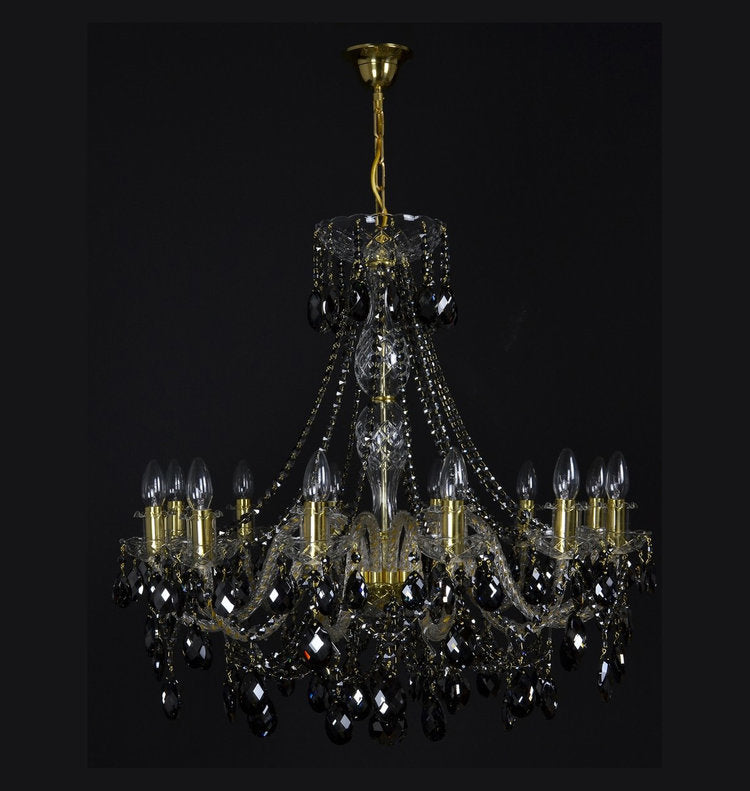 Imperial 12 Light Swarovski Crystal Chandelier - Wranovsky - Luxury Lighting Boutique