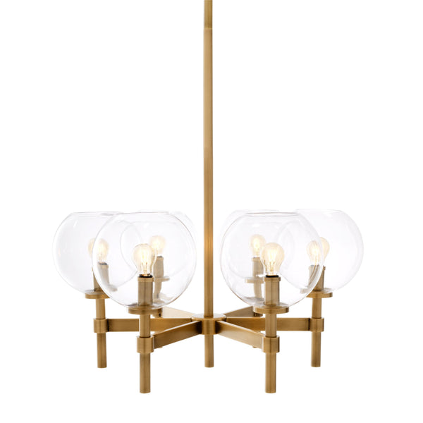 Jade Modern Brass Chandelier [S/T/L] - [Brass] - Eichholtz - Luxury Lighting Boutique