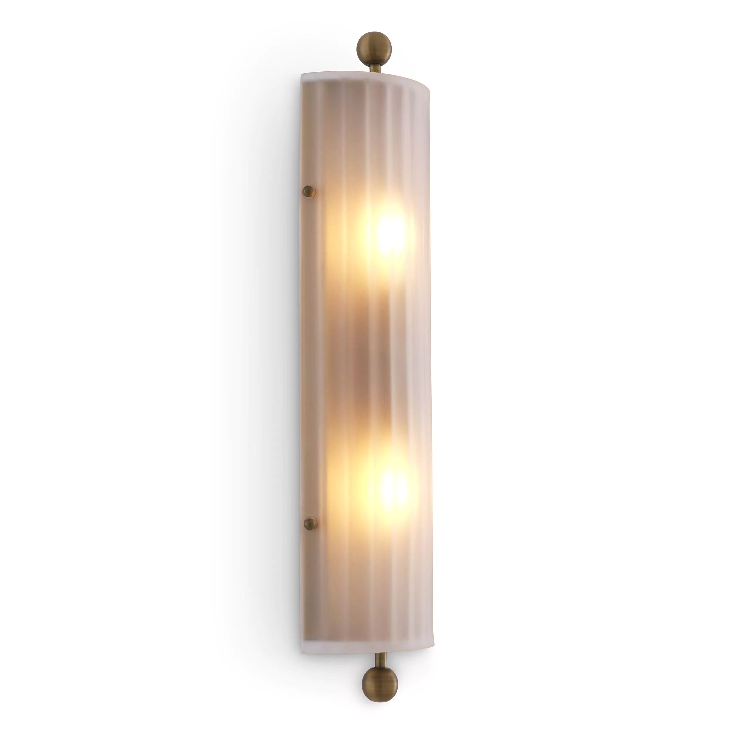 Juno Wall Lamp - (Bronze highlight finish | clear glass) - Eichholtz - Luxury Lighting Boutique