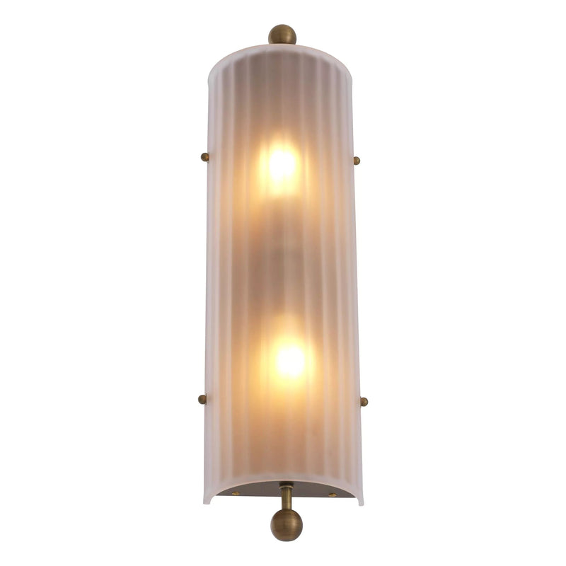 Juno Wall Lamp - (Bronze highlight finish | clear glass) - Eichholtz - Luxury Lighting Boutique