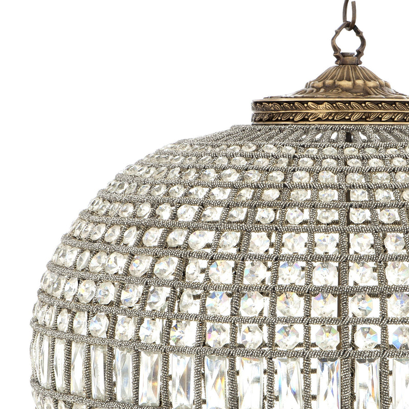Kasbah Oval L Modern Chandelier - [Brass] - Eichholtz - Luxury Lighting Boutique