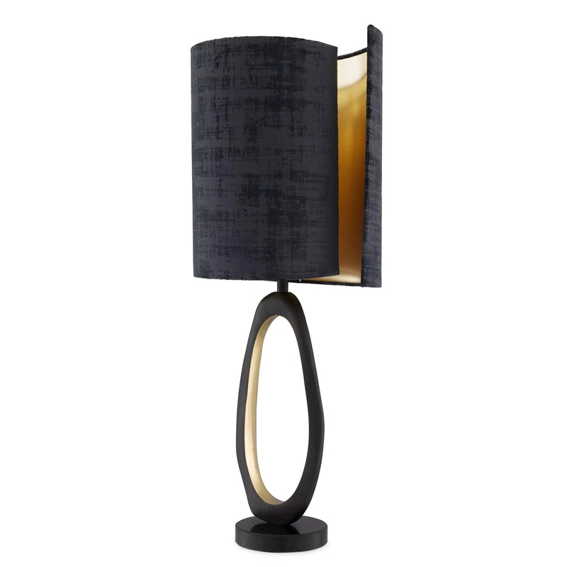 Kilian Table Lamp - (Gunmetal finish | polished brass | granite base) - Eichholtz - Luxury Lighting Boutique