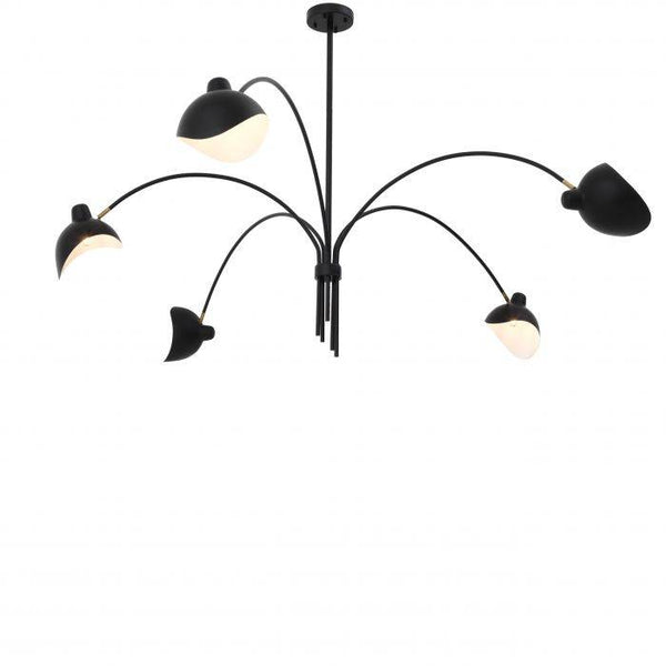 Kirby Modern Chandelier - [Black] - Eichholtz - Luxury Lighting Boutique