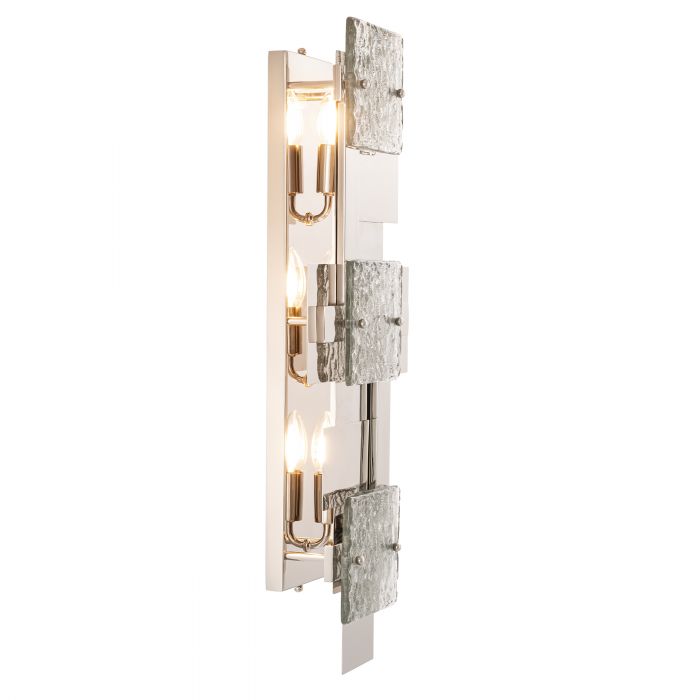 Langham Wall Lamp - [Nickel] - Eichholtz - Luxury Lighting Boutique