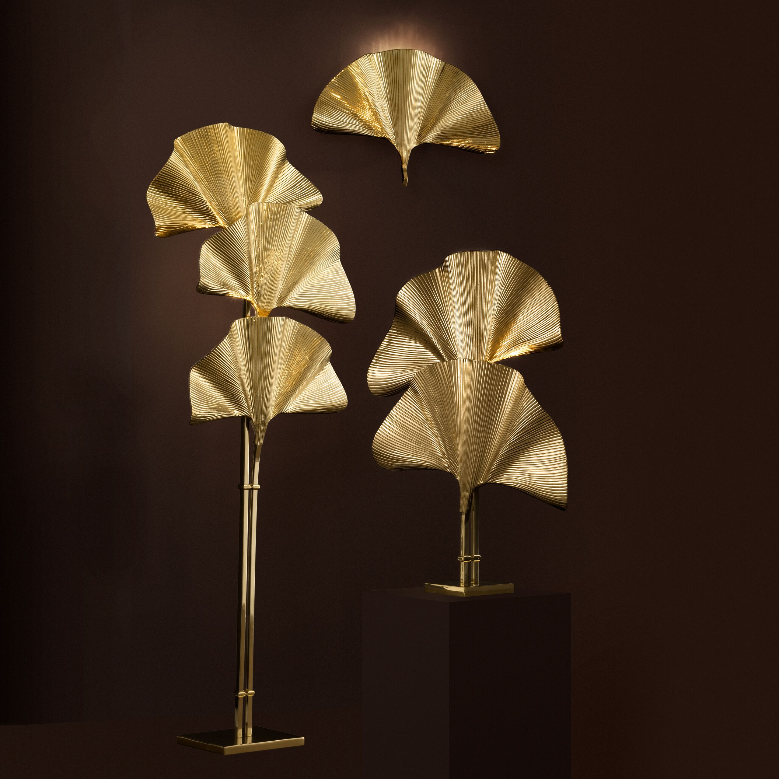 Las Palmas Floor Lamp - [Silver/Brass] - Eichholtz - Luxury Lighting Boutique