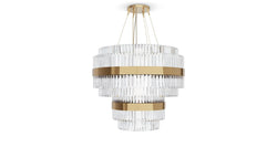 Liberty Round Modern Chandelier - Luxxu - Luxury Lighting Boutique