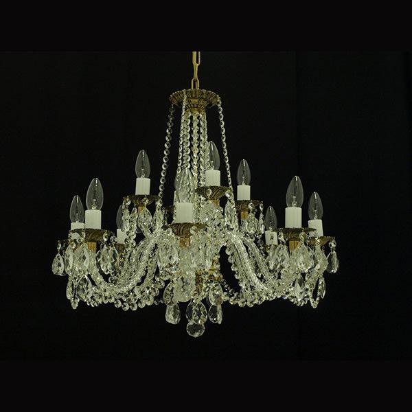 Libra 12 Light Crystal Chandelier - Wranovsky - Luxury Lighting Boutique