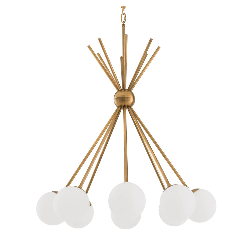Luxor Modern Brass Chandelier - [Brass] - Eichholtz - Luxury Lighting Boutique
