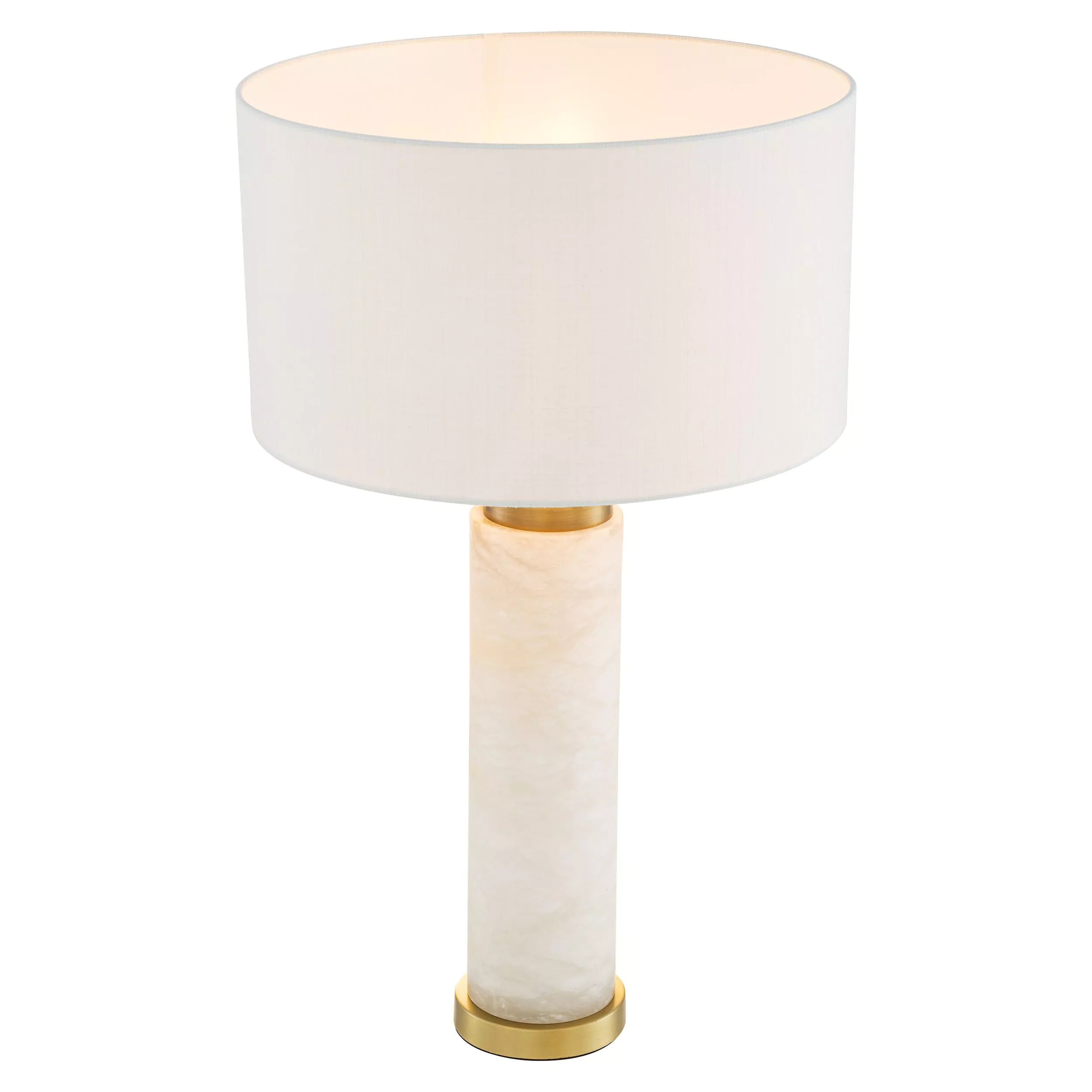 Lxry Table Lamp - (Grey Marble/White/Cream Alabaster) Eichholtz - Luxury Lighting Boutique