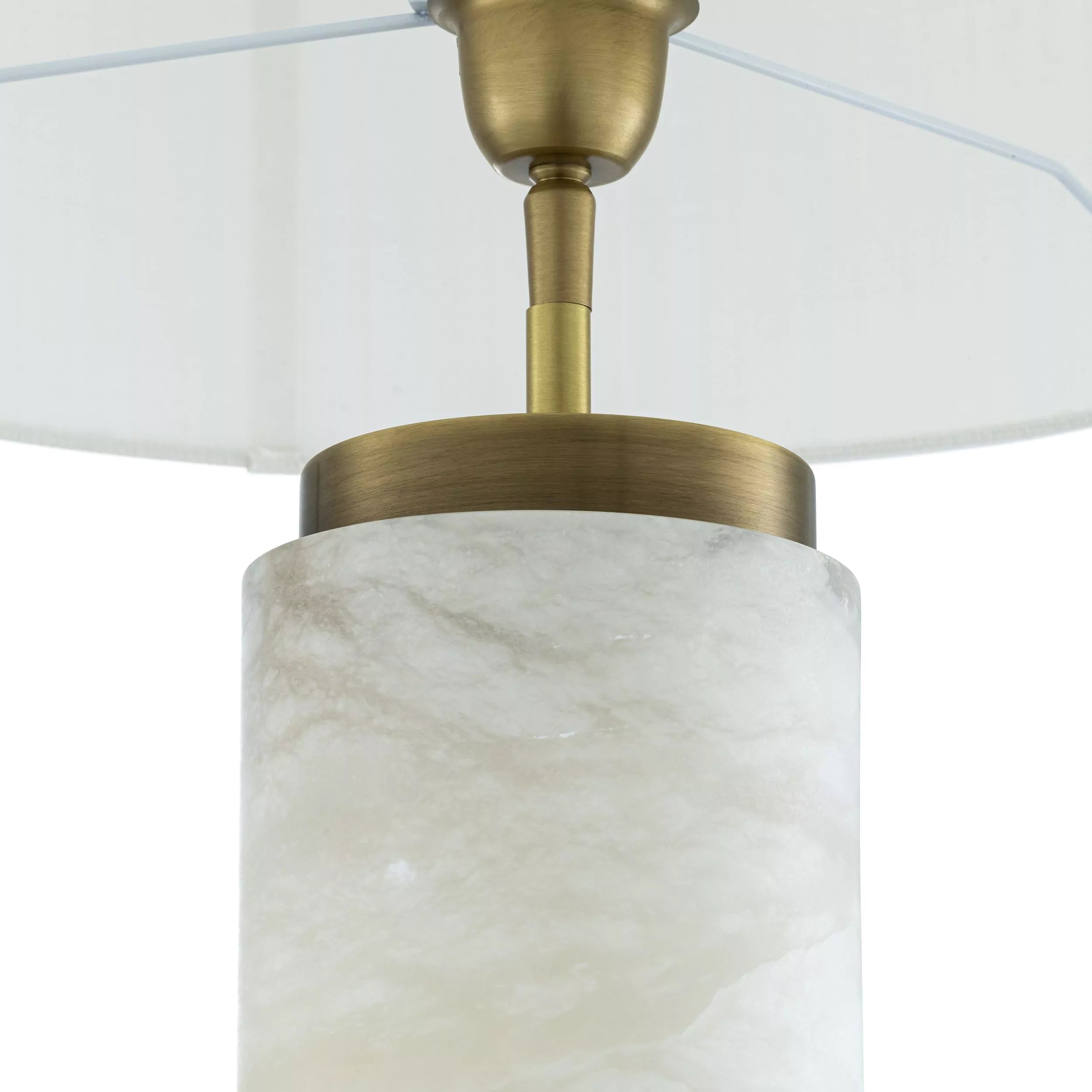 Lxry Table Lamp - (Grey Marble/White/Cream Alabaster) Eichholtz - Luxury Lighting Boutique