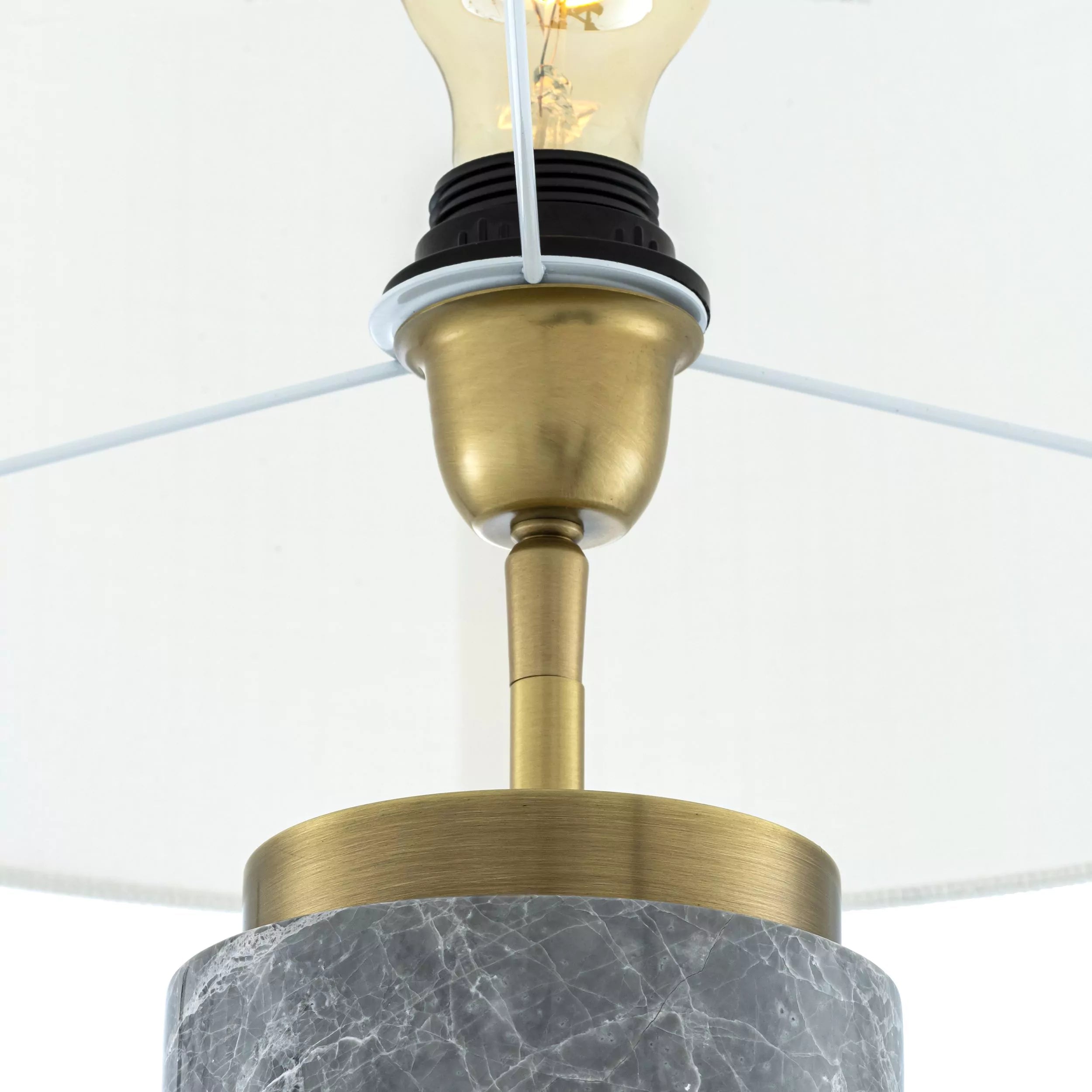 Lxry Table Lamp - (Grey Marble/White/Cream Alabaster) Eichholtz - Luxury Lighting Boutique