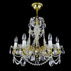 Maia 6 Light Crystal Chandelier - Wranovsky - Luxury Lighting Boutique