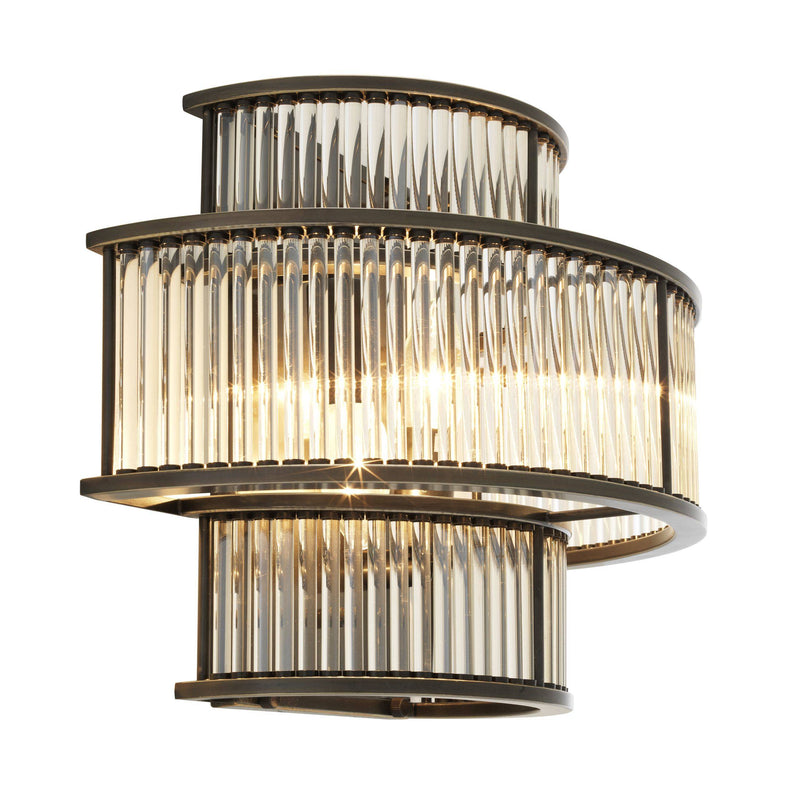 Mancini Wall Lamps (Bronze) - Eichholtz - Luxury Lighting Boutique