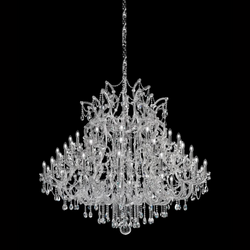 Maria Theresa 25-56 Light Crystal Glass Chandelier (XS-XL) - Masiero VE 910 - Luxury Lighting Boutique