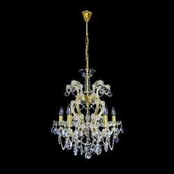 Maria Theresa 5 Crystal Glass Chandelier - Wranovsky - Luxury Lighting Boutique
