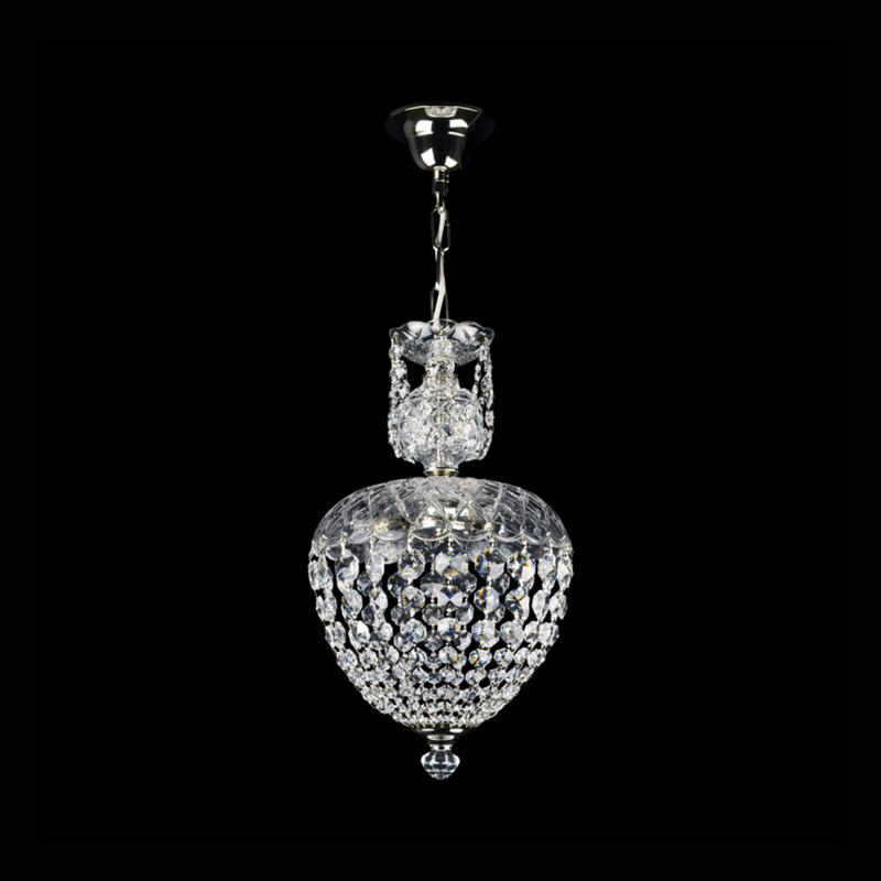 Maroco 3 Crystal Glass Chandelier - Wranovsky - Luxury Lighting Boutique