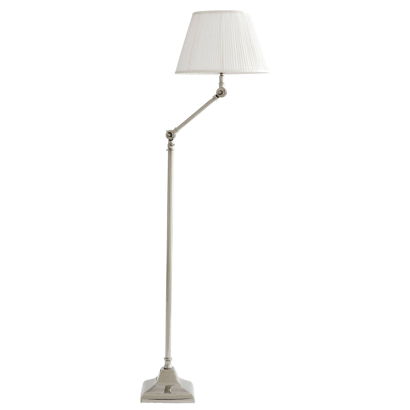 Medea Floor Lamp - [Nickel] - Eichholtz - Luxury Lighting Boutique