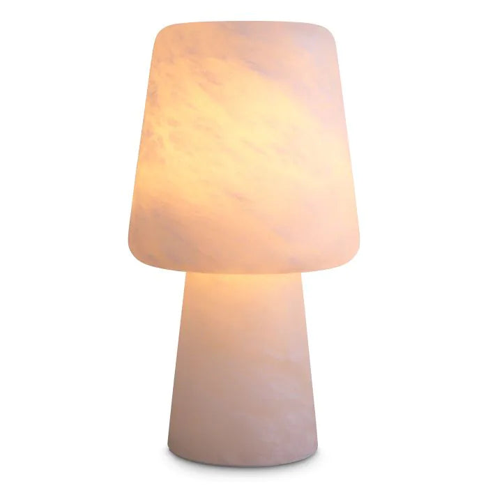 Melia Table Lamp (Alabaster) - Eichholtz - Luxury Lighting Boutique