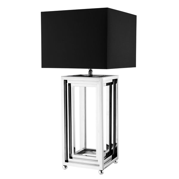Menaggio Table Lamp - (Nickel/Vintage Brass) - Eichholtz - Luxury Lighting Boutique