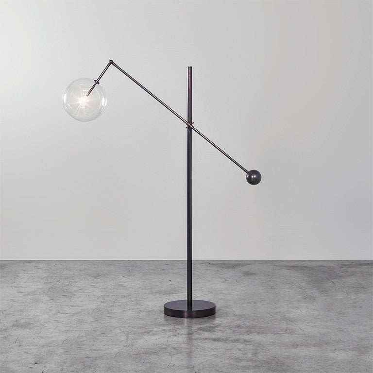 Milan 3 Arm Floor Lamp - Schwung - Luxury Lighting Boutique