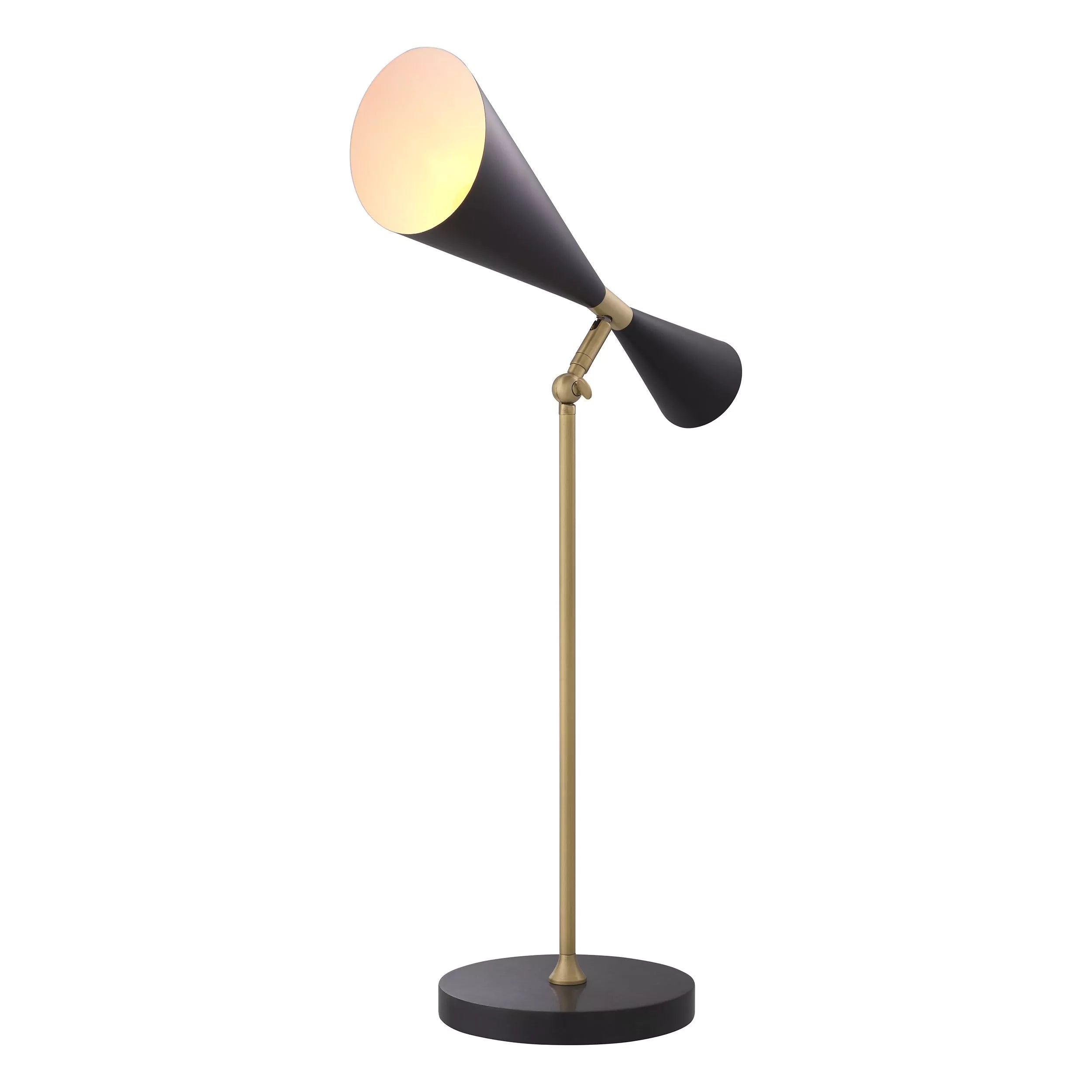 Milos Table Lamp - (Antique brass finish | black finish) - Eichholtz - Luxury Lighting Boutique