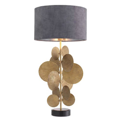 Mito Table Lamp - (Vintage brass finish | black granite base) - Eichholtz - Luxury Lighting Boutique