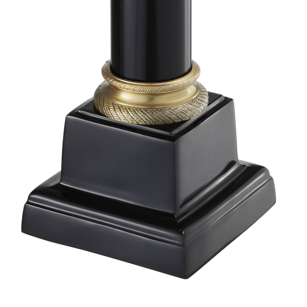 Monaco Brass & Black Table Lamp - Eichholtz - Luxury Lighting Boutique