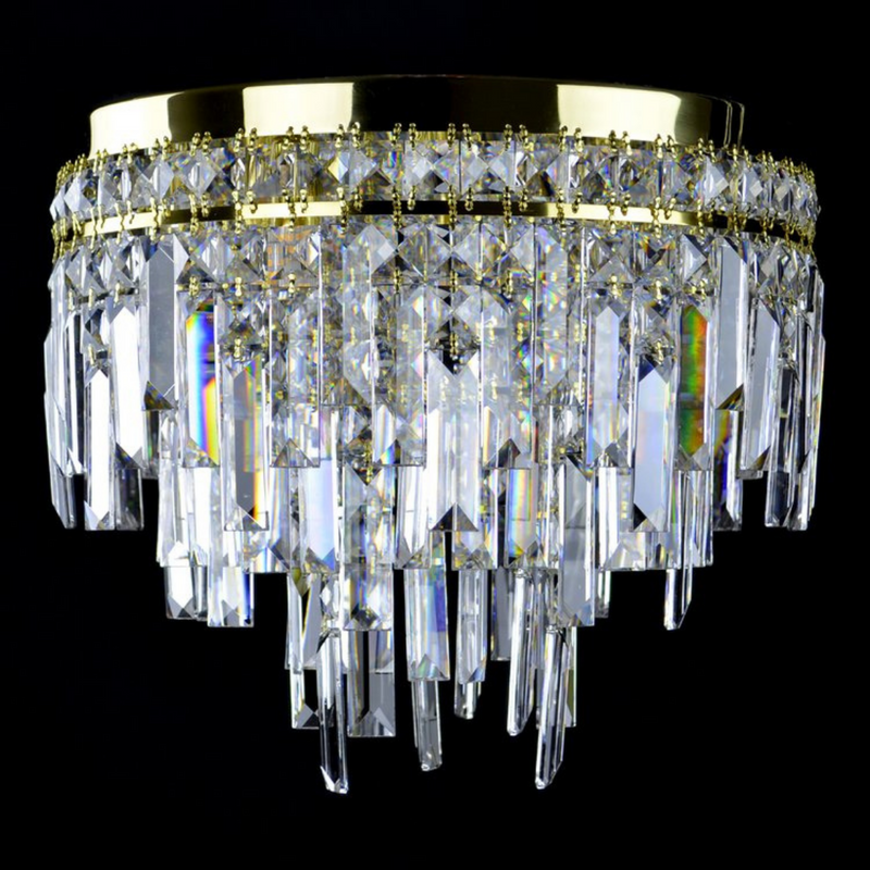 Napoli 5 Modern Crystal Glass Chandelier - Wranovsky - Luxury Lighting Boutique