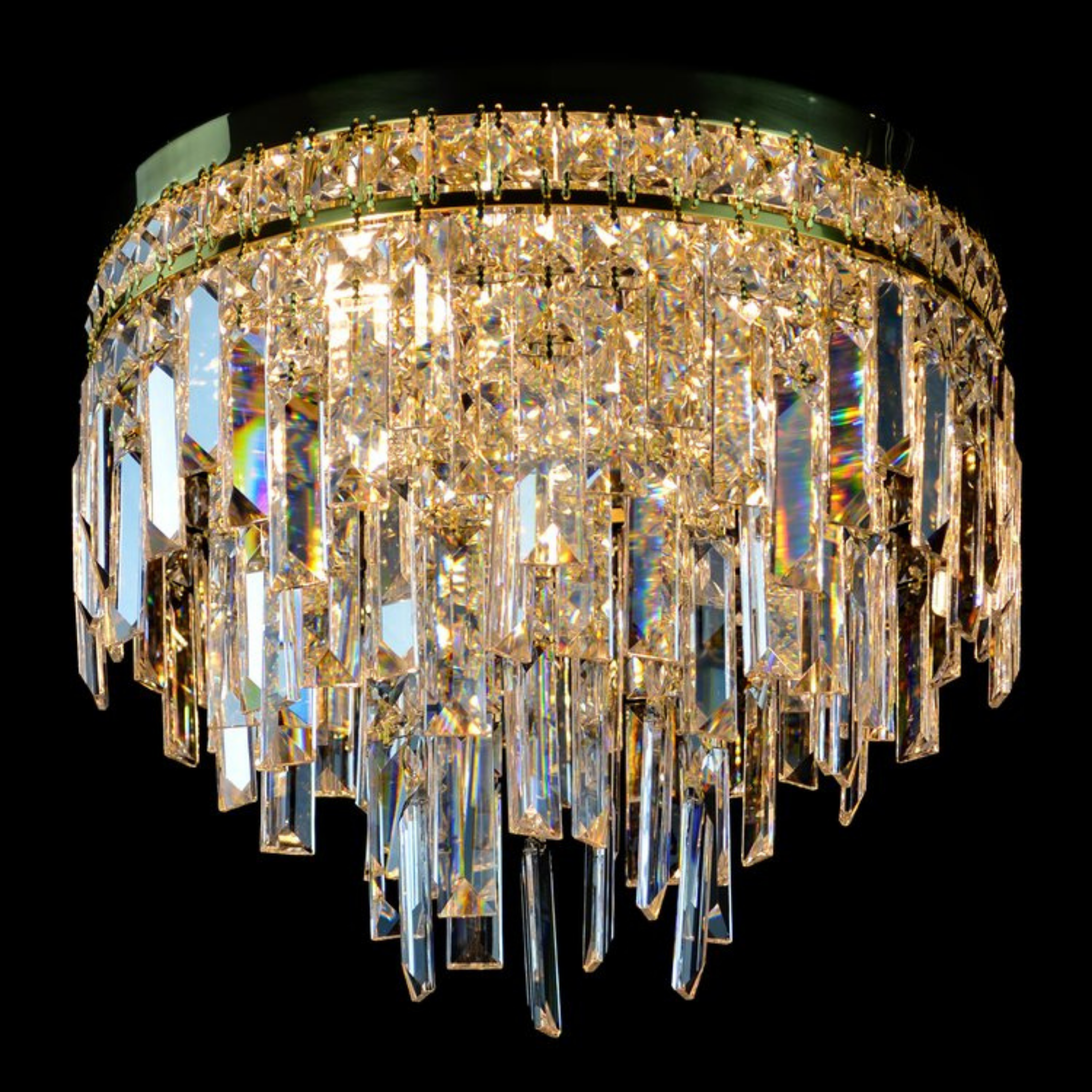 Napoli 5 Modern Crystal Glass Chandelier - Wranovsky - Luxury Lighting Boutique