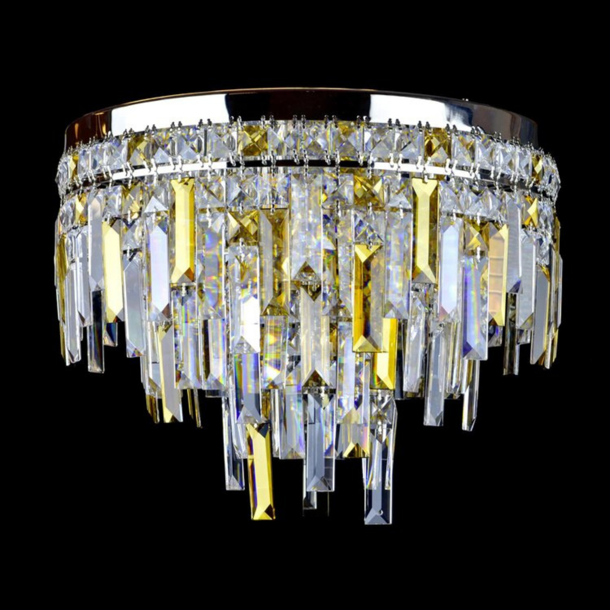 Napoli 6 Modern Crystal Glass Chandelier - Wranovsky - Luxury Lighting Boutique