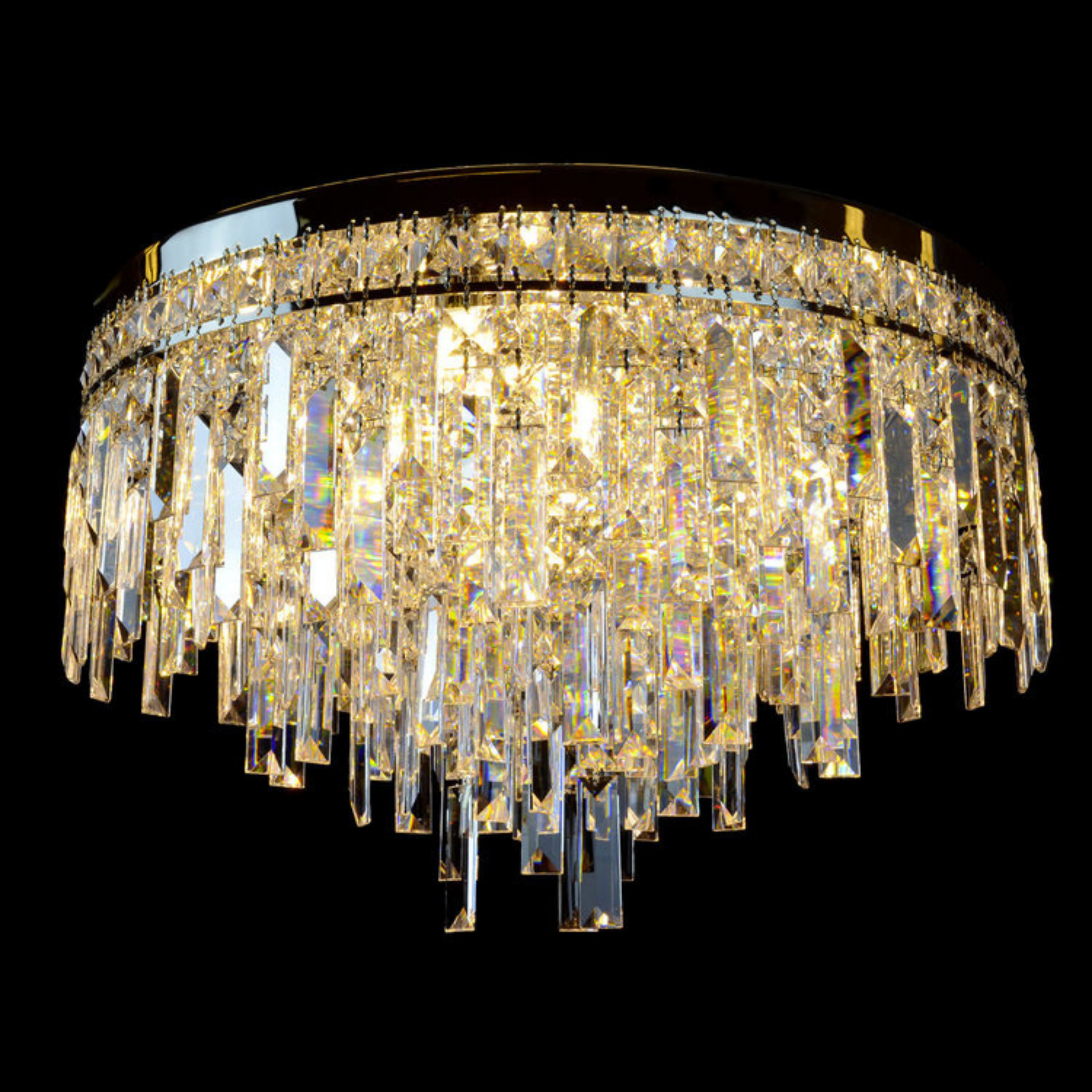 Napoli 8 Modern Crystal Glass Chandelier - Wranovsky - Luxury Lighting Boutique
