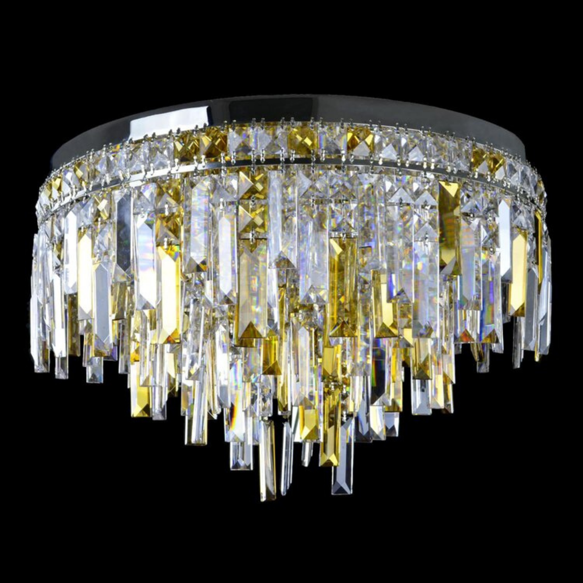Napoli 8 Modern Crystal Glass Chandelier - Wranovsky - Luxury Lighting Boutique