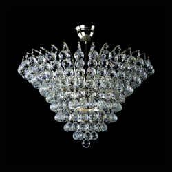 Nice 9 Crystal Glass Chandelier - Wranovsky - Luxury Lighting Boutique