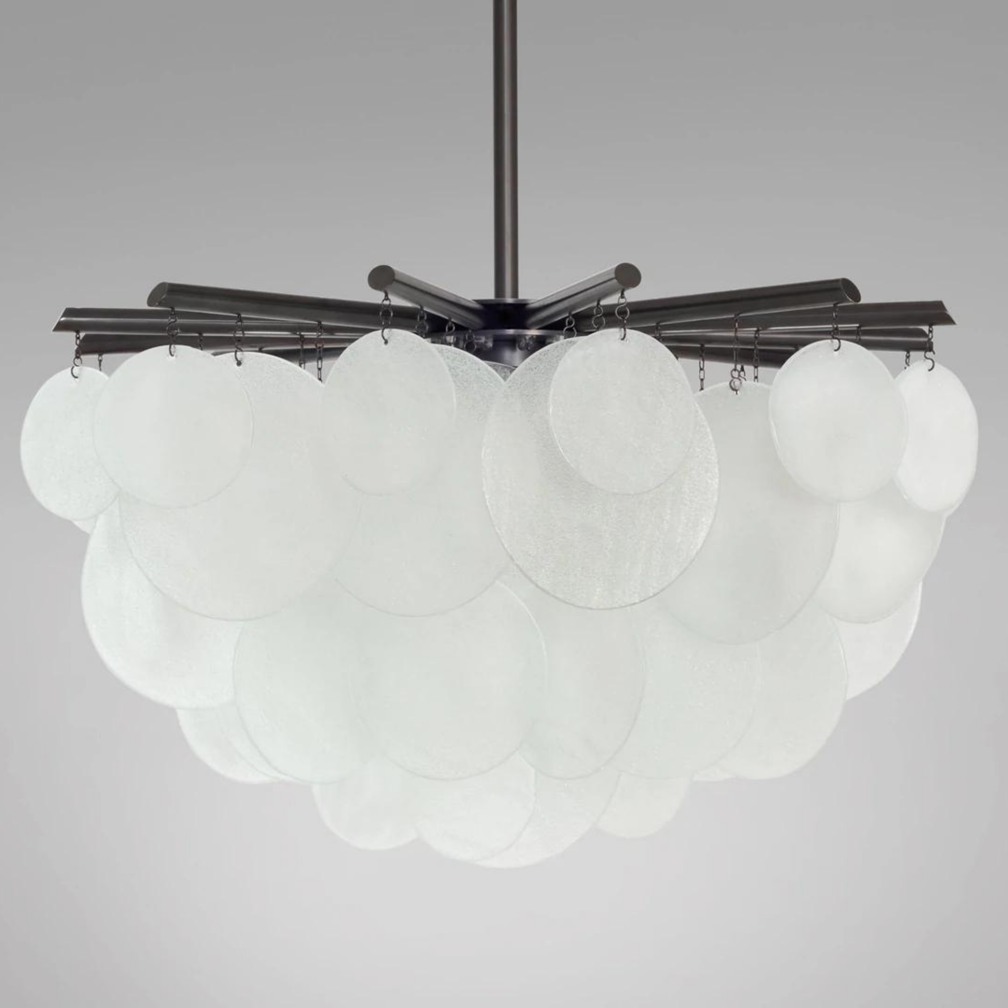 Nimbus Round Medium Modern Chandelier - CTO Lighting - Luxury Lighting Boutique