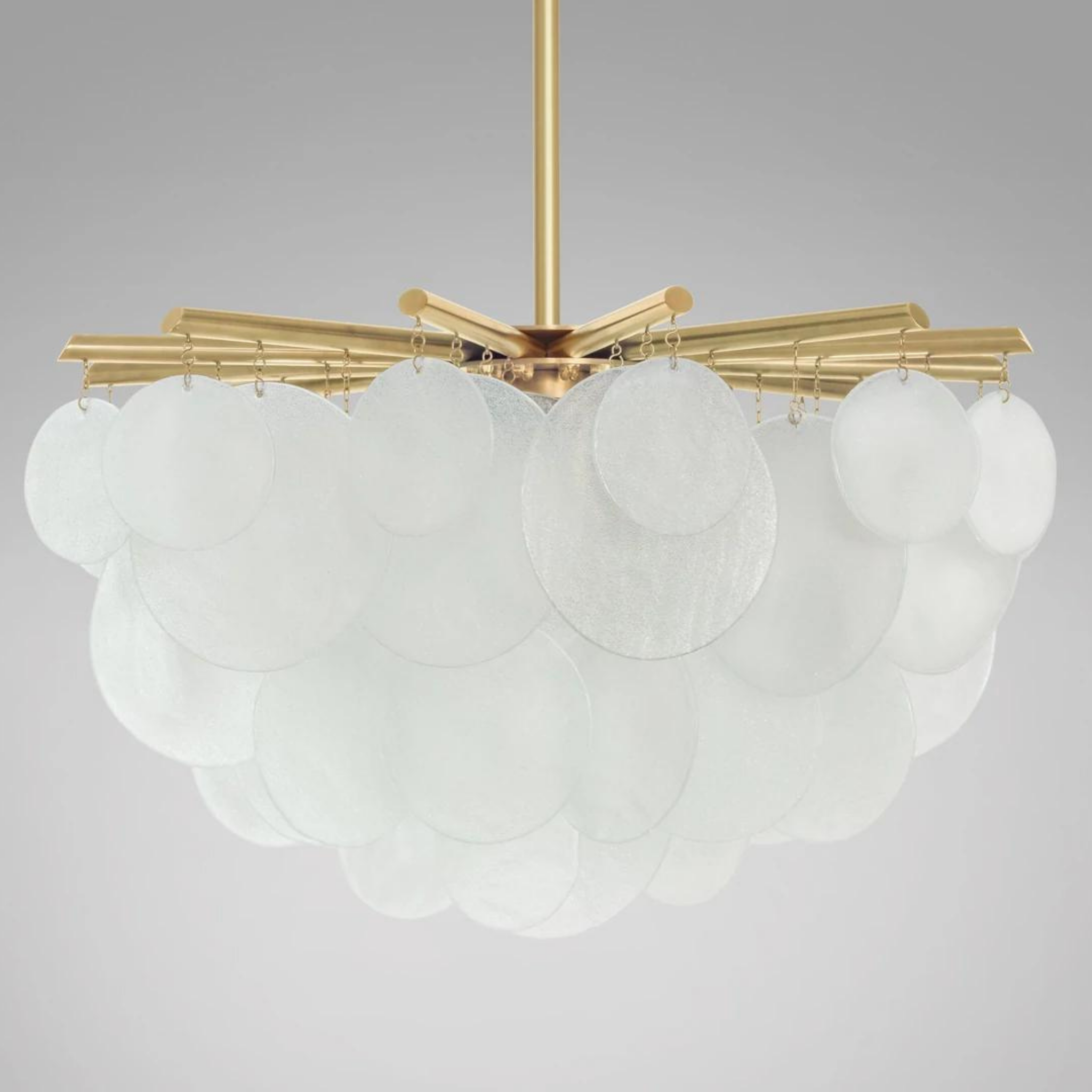 Nimbus Round Medium Modern Chandelier - CTO Lighting - Luxury Lighting Boutique