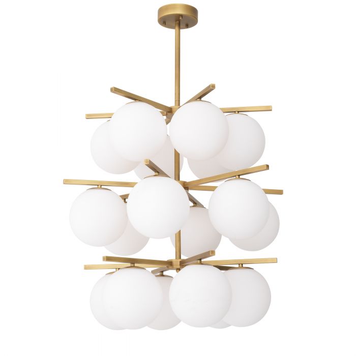 Noa Modern Brass Chandelier - [Brass] - Eichholtz - Luxury Lighting Boutique