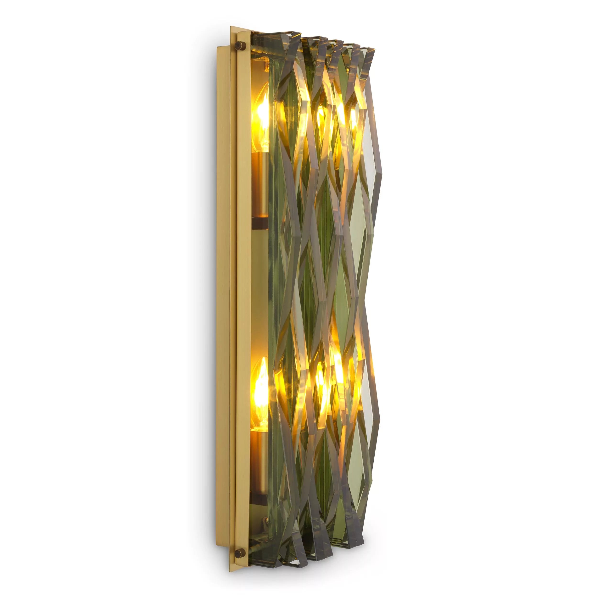 Nuvola L Wall Lamp - (Antique Brass/Bronze Finish) - Eichholtz - Luxury Lighting Boutique