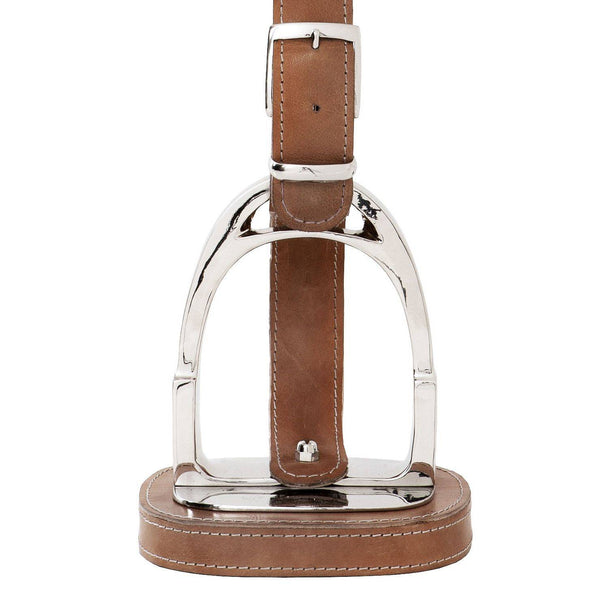 Olympia Equestrian Table Lamp - [Nickel] - Eichholtz - Luxury Lighting Boutique
