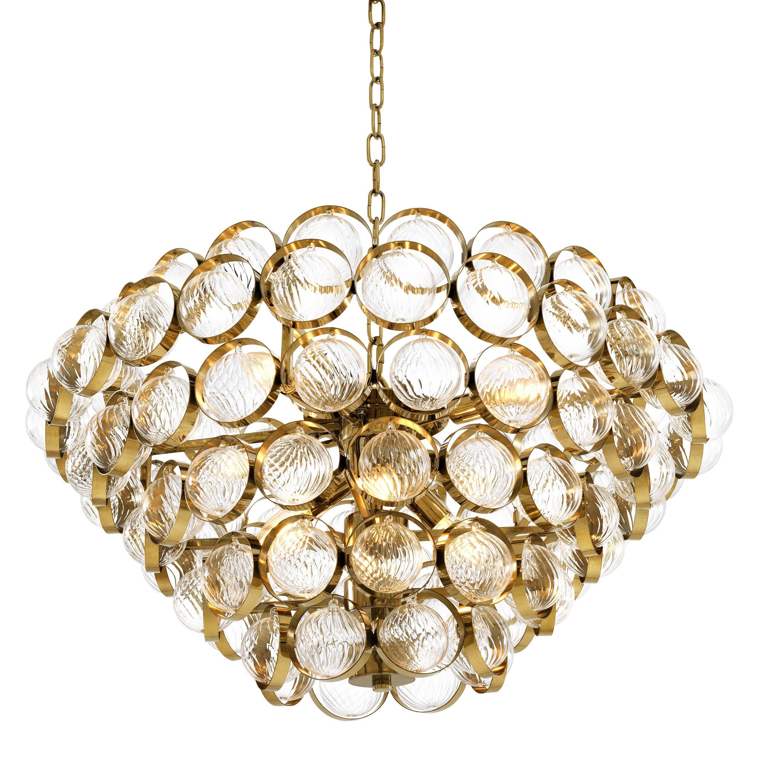 Opera Modern Chandelier - [Gold] - Eichholtz - Luxury Lighting Boutique