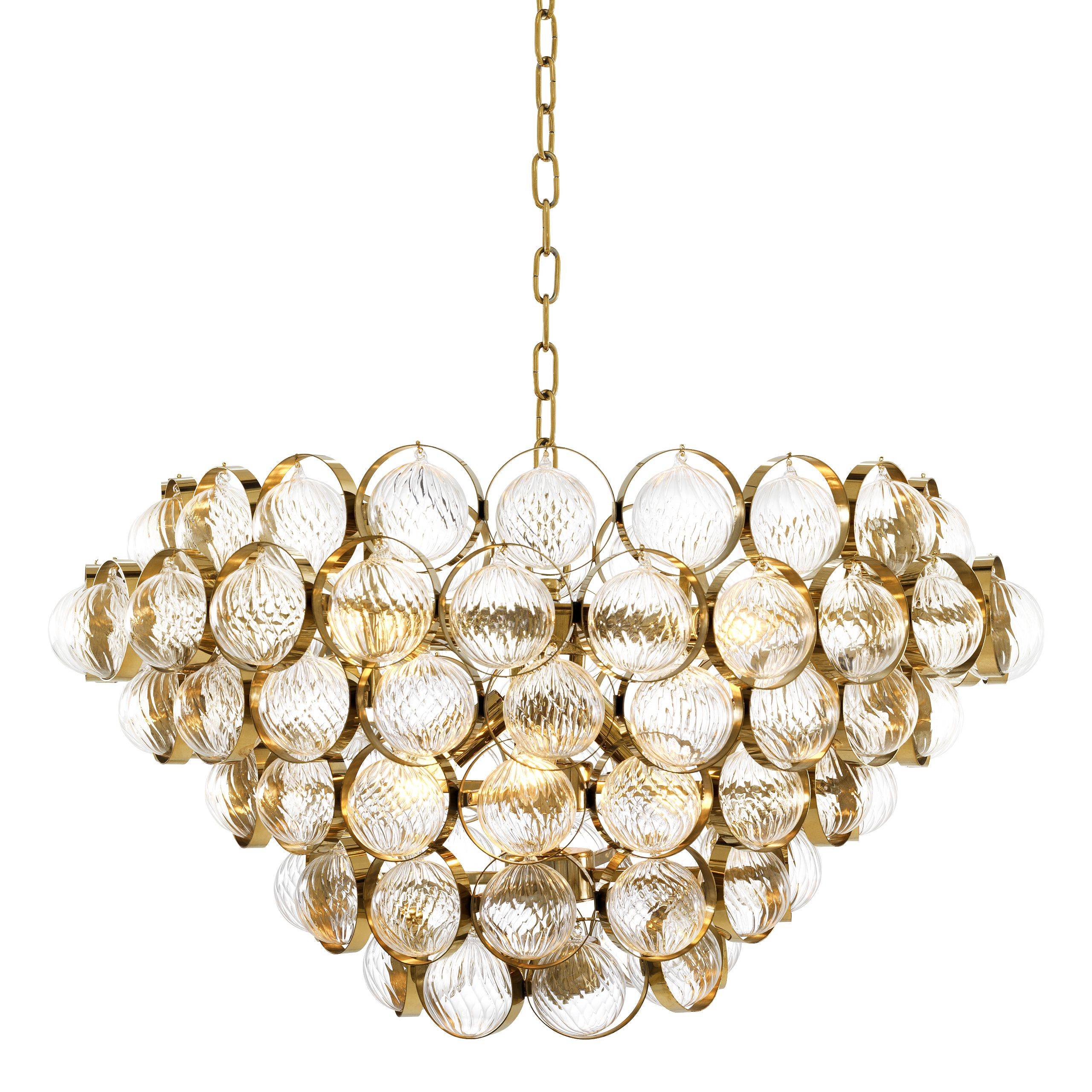 Opera Modern Chandelier - [Gold] - Eichholtz - Luxury Lighting Boutique