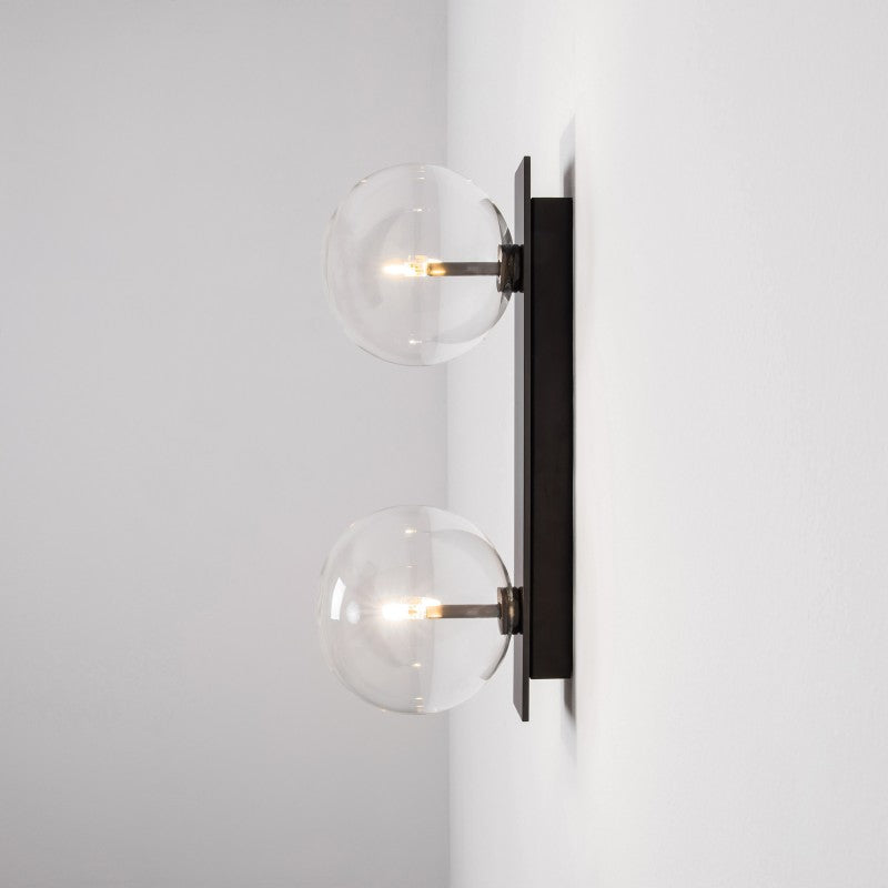 Oslo Dual Wall Sconce - Schwung - Luxury Lighting Boutique