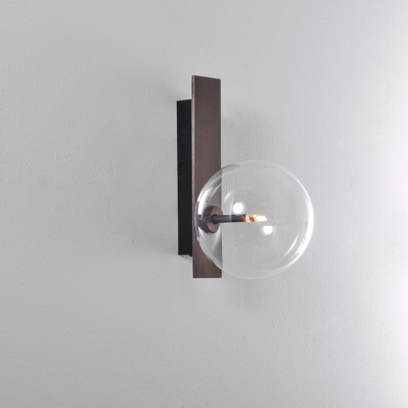 Oslo Single Wall Sconce - Schwung - Luxury Lighting Boutique